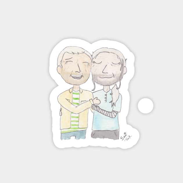 Old Marrieds Sticker by samikelsh